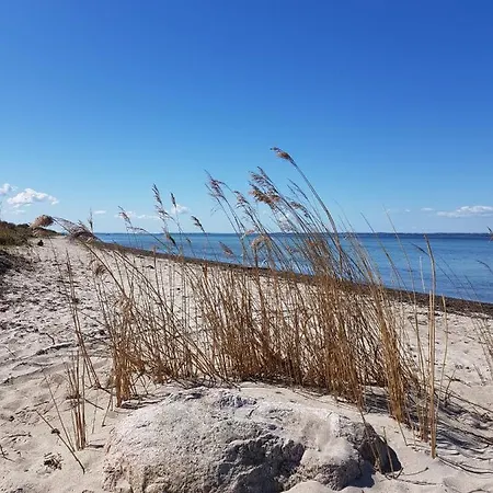 Beachhouse Langeland 20 M To Private Tranekaer