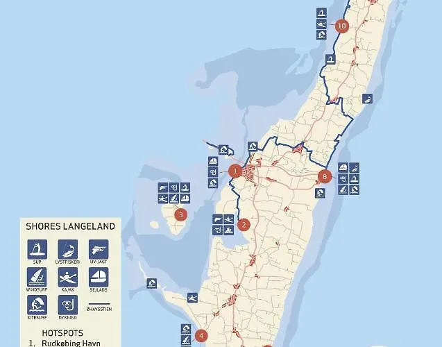 Nyaraló Beachhouse Langeland 20 M To Private Tranekær